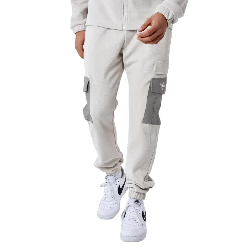 Image of Project X Paris Two-tone jogging pants with pockets Project X Paris Gris Male S 2344110_GG