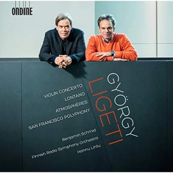 Image of Finnish Radio Symphony Orchestra Benjamin Schmid - Gyorgy Ligeti: Violin Concerto/Lontano/Atmospheres/... CD