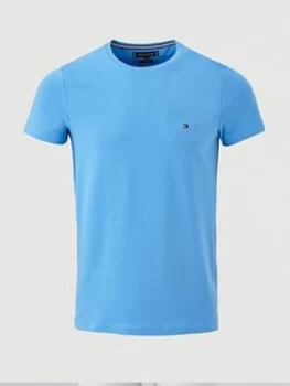 Image of Tommy Hilfiger Stretch Slim Fit T-Shirt - Blue