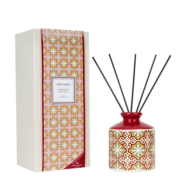 Image of Fired Earth Ceramic Emperors Red Tea Diffuser Red