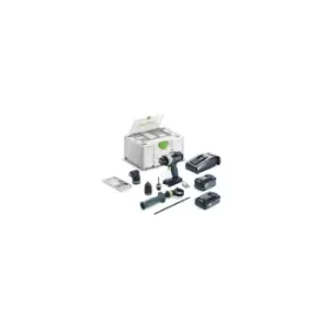 Image of 577624 Cordless percussion drill tpc 18/4 5,0/4,0 I-Set quadrive - Festool