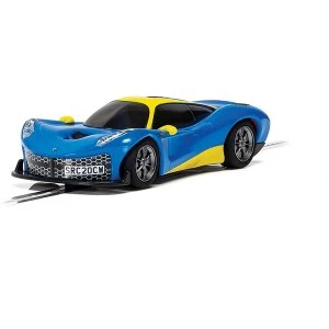 image of Metallic Blue Scalextric Rasio C20 Car