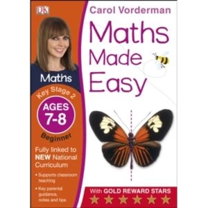 Image of Maths Made Easy Ages 7-8 Key Stage 2 Beginner by Carol Vorderman (Paperback, 2014)