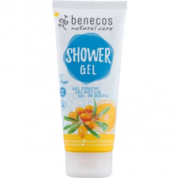 image of BENECOS - Sea Buckthorn & Orange Shower Gel - 200ml