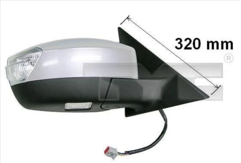 Image of TYC Wing mirror TYC 310-0125