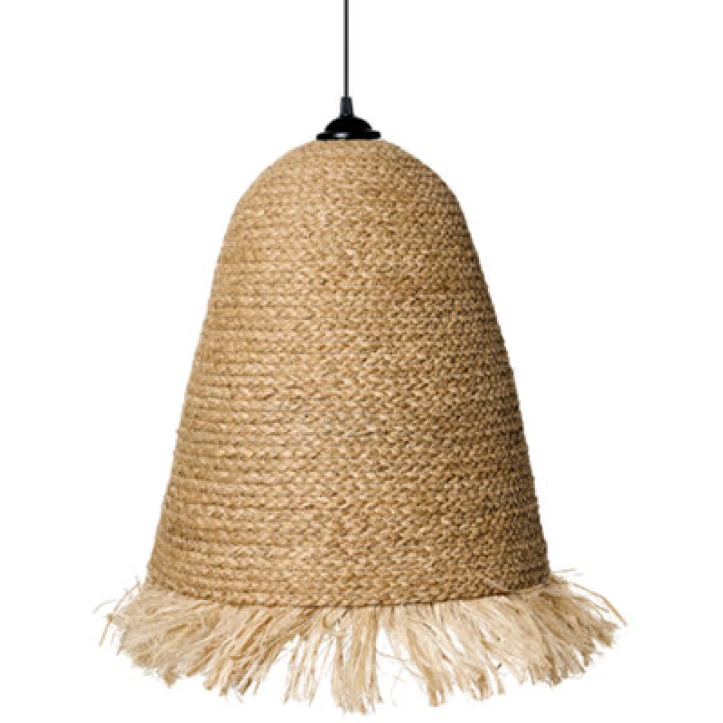 Image of Beliani Pendant Lamp Arys Water Hyacinth Natural