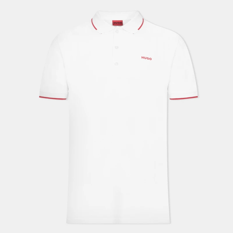 Image of Hugo Dinoso Polo Shirt - White White XL