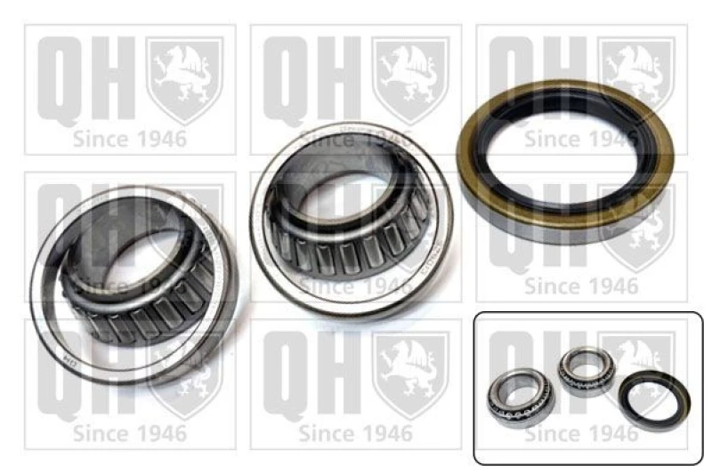 Image of QUINTON HAZELL Wheel bearing kit QUINTON HAZELL QWB697