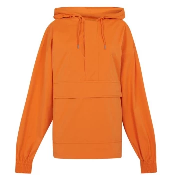 Image of Calvin Klein Jeans Calvin Klein Jeans Logo Anorak Jacket - Orange Tiger