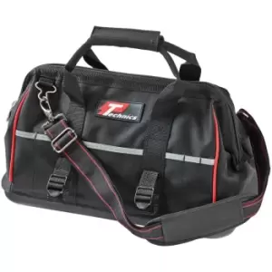 Image of Technics 16" Heavy Duty Tool Bag With Shoulder Strap Black