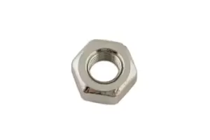 image of Steel UNF Plain Nuts 1/4in. Pack 100 Connect 33130