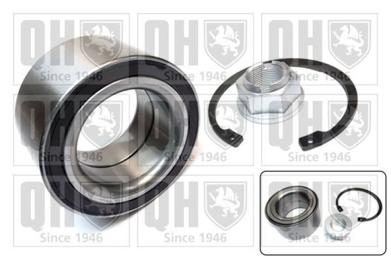 Image of QUINTON HAZELL Wheel bearing kit QUINTON HAZELL QWB1656