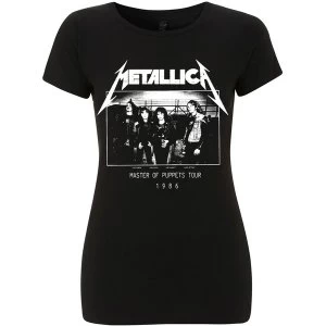 Image of Metallica - MOP Photo Damage Inc Tour Ladies Large T-Shirt - Black