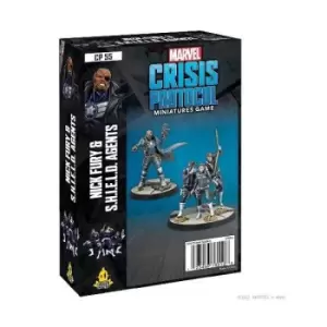 Image of Nick Fury and S.H.I.E.L.D. Agents: Marvel Crisis Protocol