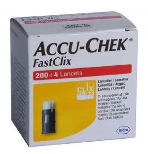 Image of Accu-Chek FastClix 200+4 Lancets