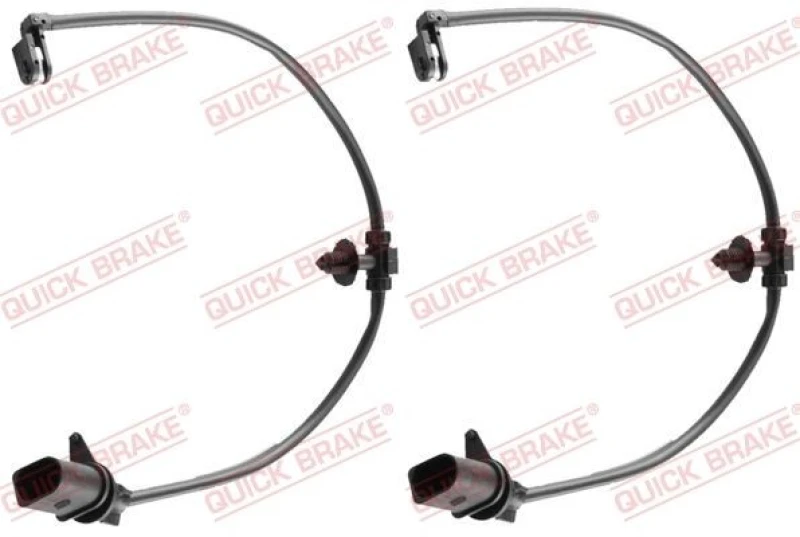 Image of QUICK BRAKE Brake pad wear sensor QUICK BRAKE WS 0493 A