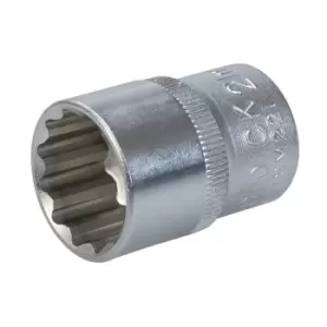 image of King Dick HSM221 Socket 1/2" SD 12pt Metric 21mm