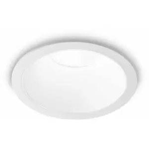 Image of 01-ideal Lux - White recessed spot GAME 1 aluminum bulb