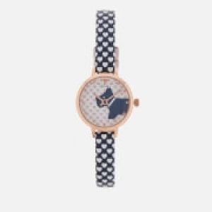 Image of Radley Womens Love Radley Printed Watch - Blue