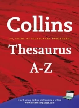 Image of Collins Thesaurus A-Z Home Edition Hardback