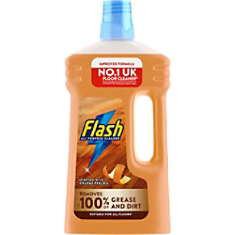 Image of Flash All Purpose Liquid Wood Orange 1L C009929