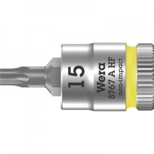 image of Wera 8767 A 05003363001 Star Bit T 15 1/4 (6.3 mm)