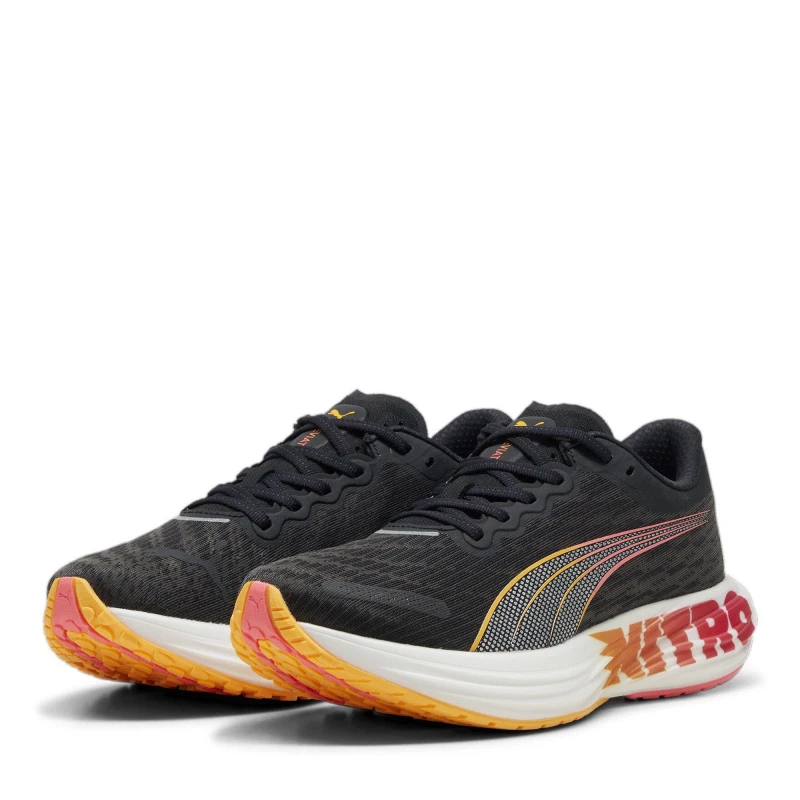 Image of Puma Deviate Nitro 2 Mens Running Shoes - Black 7