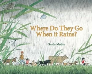 Image of Where Do They Go When It Rains by Gerda Muller Hardback