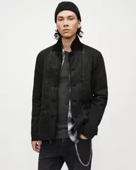 image of AllSaints Creed Coated Blazer