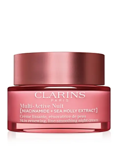 image of Clarins Multi Active Night Moisturizer for Lines, Pores & Glow with Niacinamide 1.7 oz.