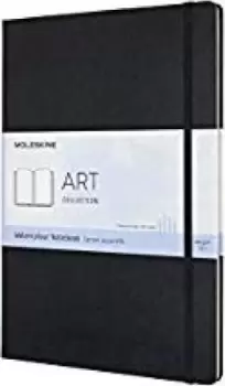 Moleskine Art A4 Watercolour Notebook: Black by Moleskine