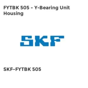 image of FYTBK 505 - Y-Bearing Unit Housing