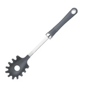 Image of KitchenCraft Professional Nylon Pasta Server / Spaghetti Spoon with Soft-Grip Handle 34.5 cm