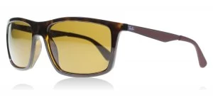 Image of Ray-Ban RB4228 Sunglasses Light Havana 710/83 Polariserade 58mm