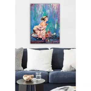 Image of 15063112-5070 Multicolor Decorative Canvas Painting