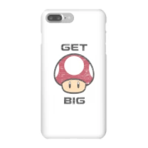 image of Nintendo Super Mario Get Big Mushroom Phone Case - iPhone 7 Plus - Snap Case - Gloss