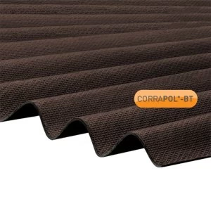 image of Corrapol-BT Brown Corrugated Bitumen Sheet 930 X 2000mm