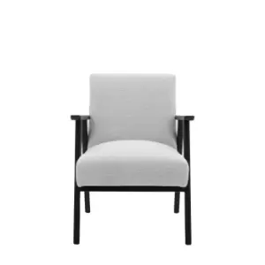 Image of Gallery Interiors Neyland Armchair in Mottled Stone
