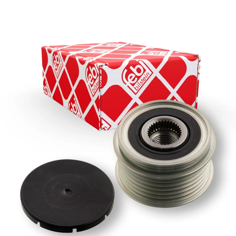 Image of FEBI BILSTEIN 101922 Freewheel Clutch Width: 38mm, with lid Freewheel Clutch,alternator (1390)