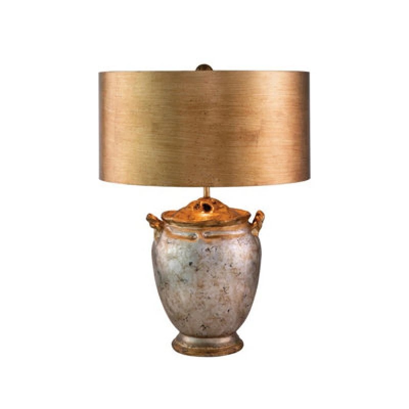 Image of Flambeau Flambeau Jackson Table Lamp - Antique Silver