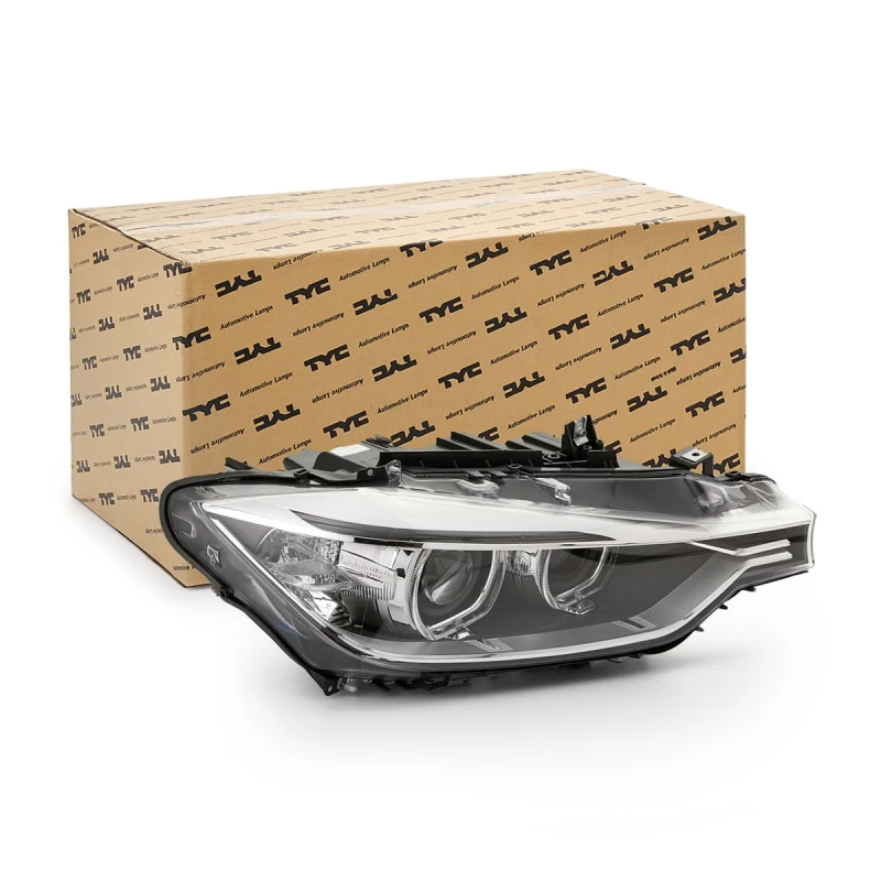 Image of TYC 20-14083-05-2 Headlights LED, without control unit, Right Headlight (259)