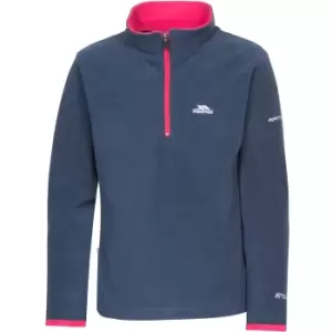 Image of Trespass Childrens/Girls Sybil Micro Fleece (11/12 Years) (NAVY)