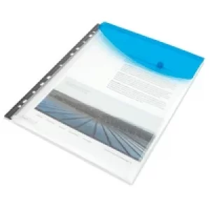 Image of Rapesco Ring Binder Popper Wallet A4 Assorted (Pack of 5) 1630