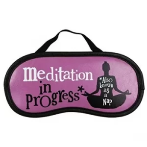 image of Brightside Meditation in Progress Eye Mask (One Random Supplied)