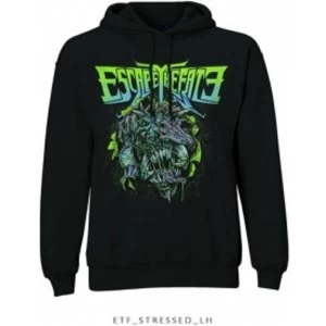 Image of Escape The Fate Stressed Pullover Hoodie Black: Large