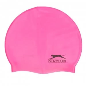 Image of Slazenger Silicone Swimming Cap Adults - Pink