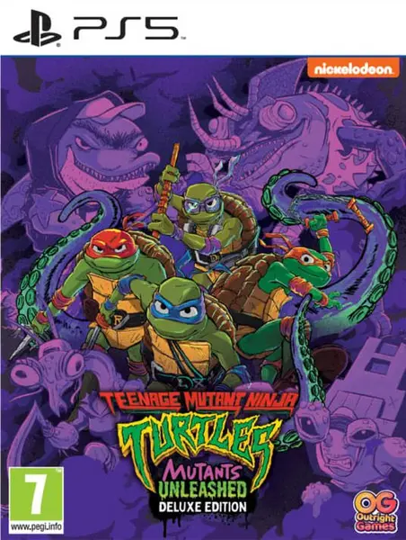 image of Teenage Mutant Ninja Turtles Mutants Unleashed Deluxe Edition PS5 Game