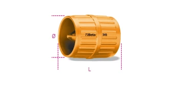 Image of Beta Tools 345 Pipe Reamer (Metal Body) Ø: 3-42mm 003450001