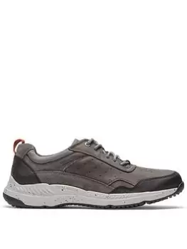 Image of Rockport Total Motion Trail Walking Shoe - Steel Grey, Steel Grey, Size 8, Men