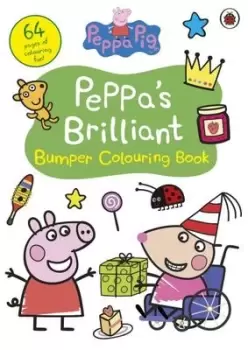 Image of Peppa Pig: Peppa's Brilliant Bumper Colouring Book - Peppa Pig - Paperback - Used